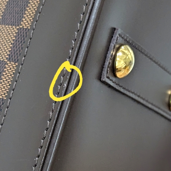 Authentic Louis Vuitton Damier Ebene Alma PM - Picture 15 of 15